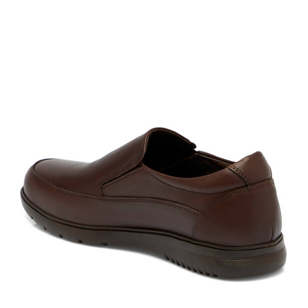 Kahverengi Hakiki Deri Erkek Casual Ayakkabı - E25S1AY57549-A24 - 2