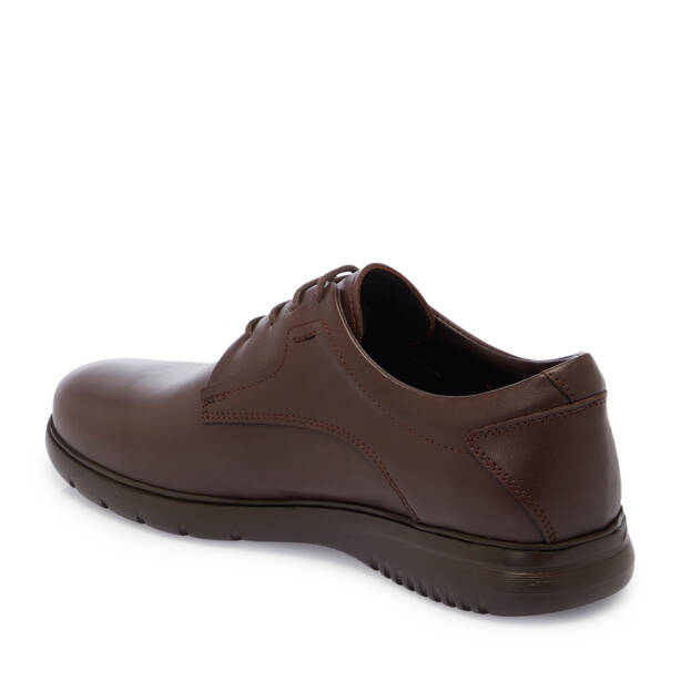 Kahverengi Deri Erkek Casual Ayakkabı - E25S1AY57550-A24 - 2