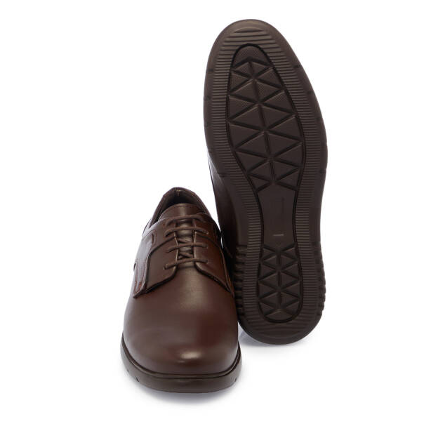 Kahverengi Deri Erkek Casual Ayakkabı - E25S1AY57550-A24 - 4