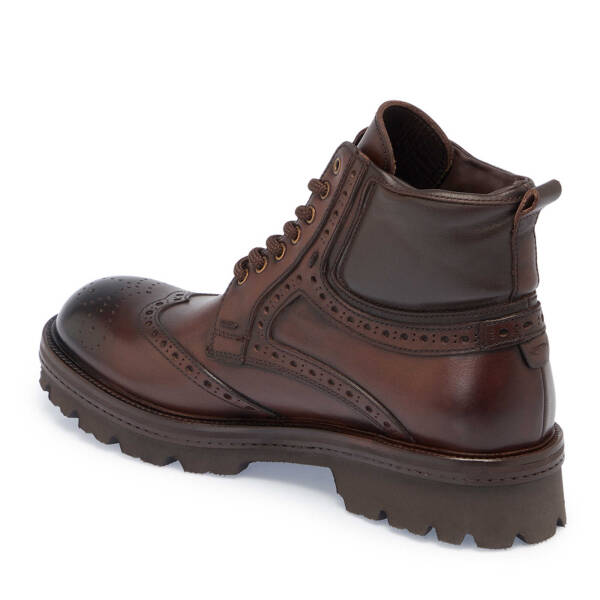 Kahverengi Deri Erkek Casual Bot - E23K1BT56361-A24 - 2