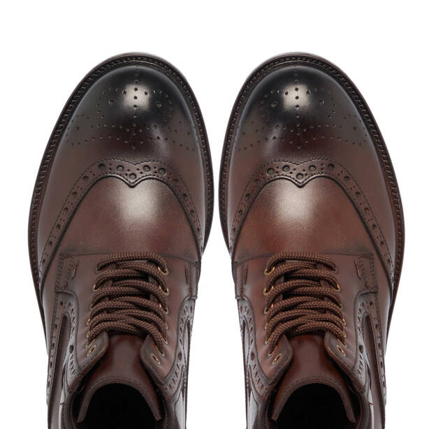 Kahverengi Deri Erkek Casual Bot - E23K1BT56361-A24 - 5