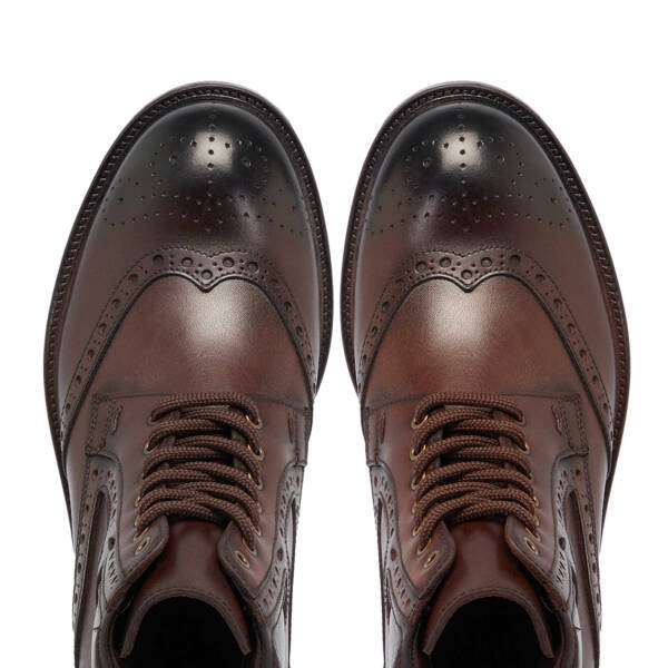 Kahverengi Deri Erkek Casual Bot - E23K1BT56361-A24 - 5