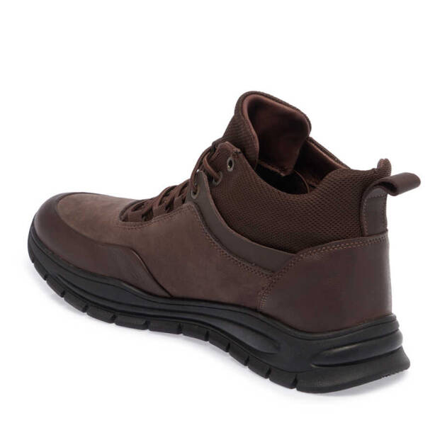 Kahverengi Hakiki Deri Erkek Casual Bot - E23K1BT56391-B37 - 3