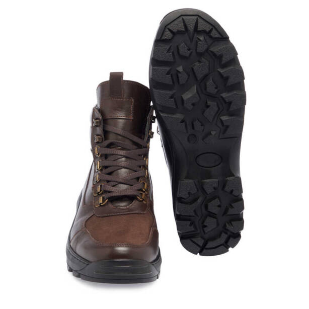 Kahverengi Deri Erkek Casual Bot - E23K1BT56559-A24 - Tergan