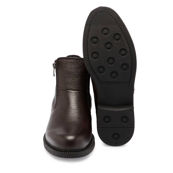 Kahverengi Deri Erkek Casual Bot - E24K1BT56995-A42 - 4