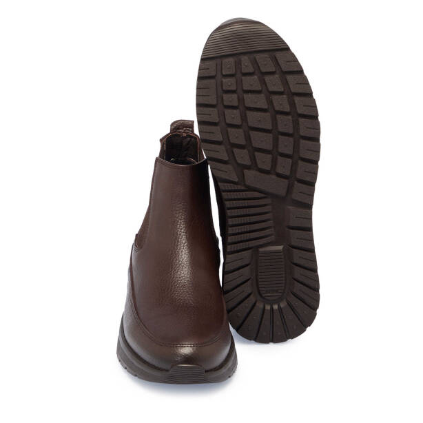 Kahverengi Deri Erkek Casual Bot - E24K1BT57029-A42 - 4