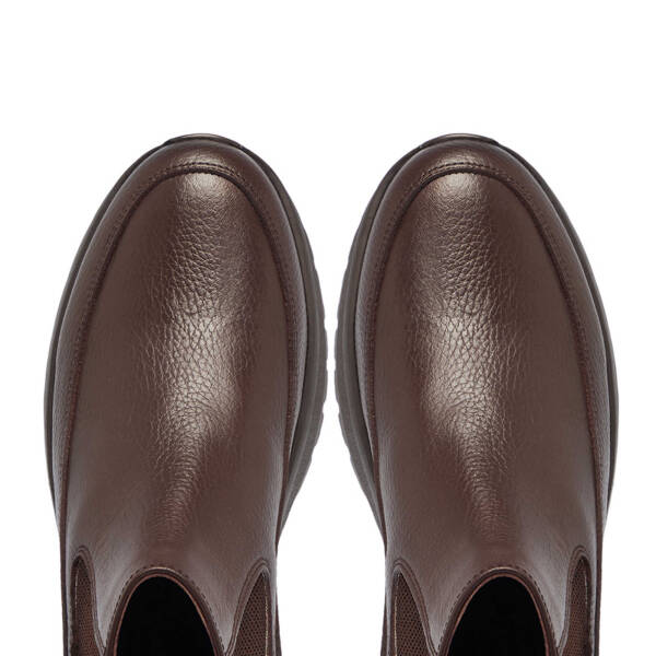 Kahverengi Deri Erkek Casual Bot - E24K1BT57029-A42 - 5
