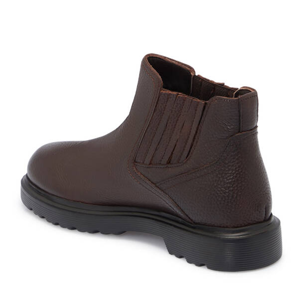 Kahverengi Deri Erkek Casual Bot - E24K1BT57035-A42 - 2