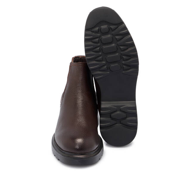 Kahverengi Deri Erkek Casual Bot - E24K1BT57035-A42 - Tergan