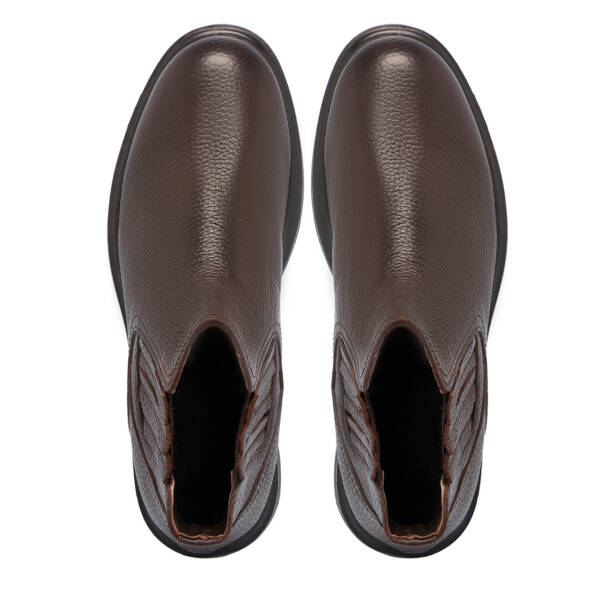 Kahverengi Deri Erkek Casual Bot - E24K1BT57035-A42 - Tergan