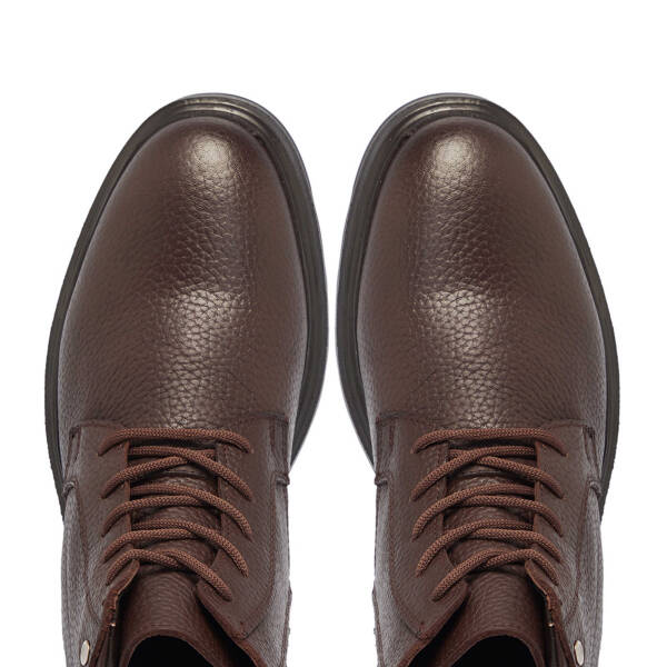 Kahverengi Deri Erkek Casual Bot - E24K1BT57037-A42 - 5