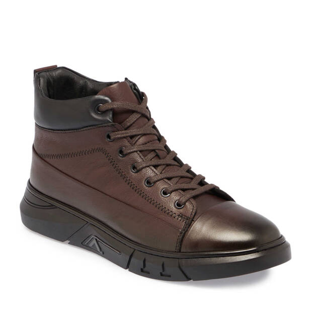 Kahverengi Deri Erkek Casual Bot - E24K1BT57081-A24 - Tergan