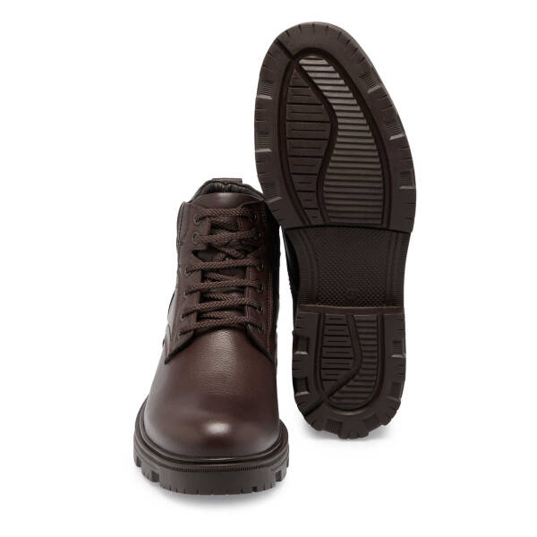 Kahverengi Deri Erkek Casual Bot - E24K1BT57086-A42 - 4