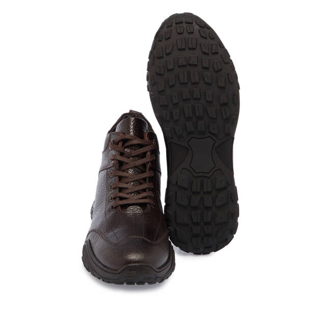 Kahverengi Deri Erkek Casual Bot - E24K1BT57103-A24 - 4