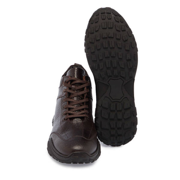 Kahverengi Deri Erkek Casual Bot - E24K1BT57103-A24 - 4