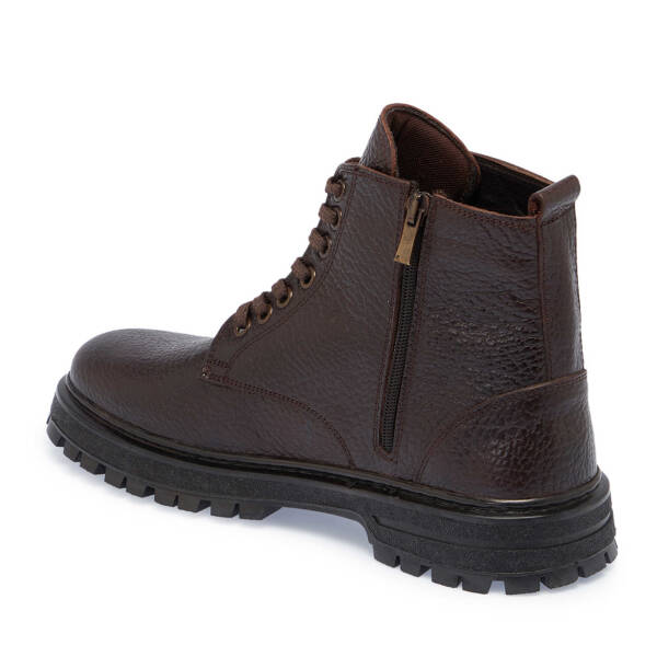 Kahverengi Deri Erkek Casual Bot - E24K1BT57135-A24 - 2