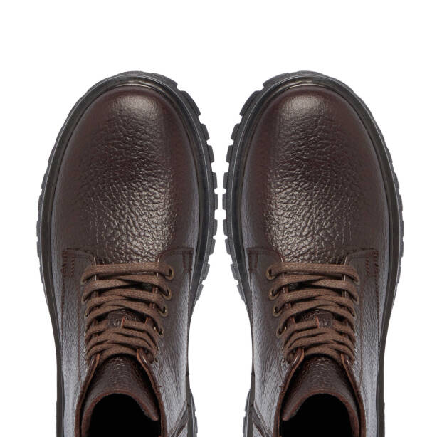 Kahverengi Deri Erkek Casual Bot - E24K1BT57135-A24 - 5