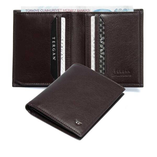 Kahverengi Deri Erkek Cüzdan - S1CE00001208-B07 - 4