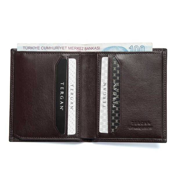 Kahverengi Deri Erkek Cüzdan - S1CE00001208-B07 - 2