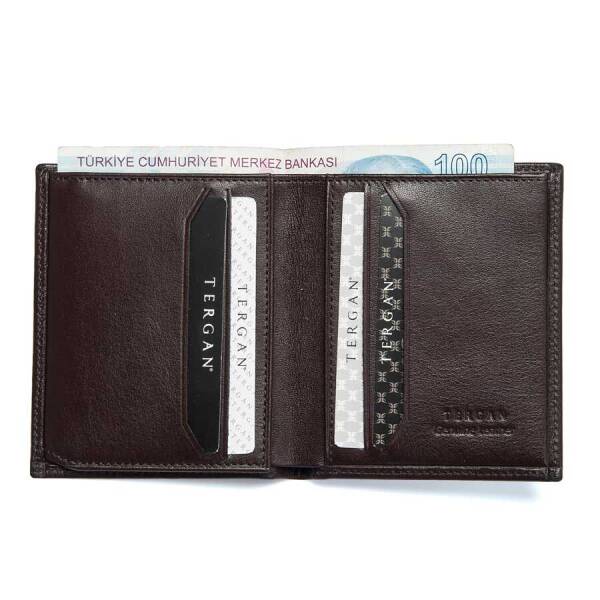 Kahverengi Deri Erkek Cüzdan - S1CE00001208-B07 - 2