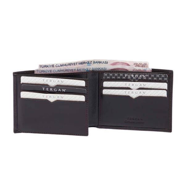 Kahverengi Deri Erkek Cüzdan - S1CE00001228-B07 - 2