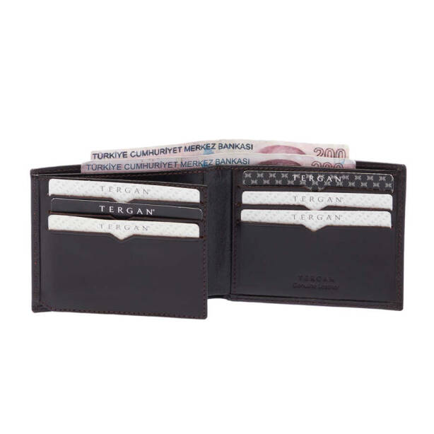 Kahverengi Deri Erkek Cüzdan - S1CE00001228-B07 - 2