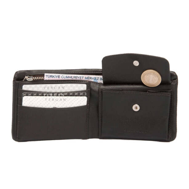 Kahverengi Deri Erkek Cüzdan - S1CE00001361-D38 - 3