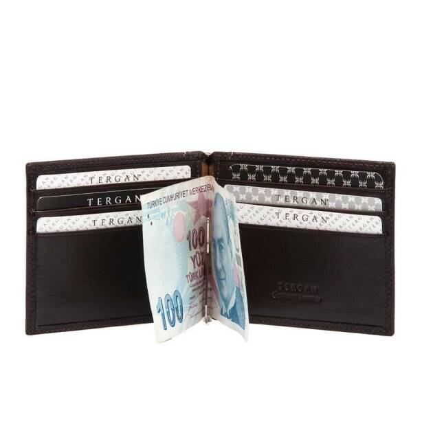 Kahverengi Deri Erkek Cüzdan - S1CE00001399-A98 - 3