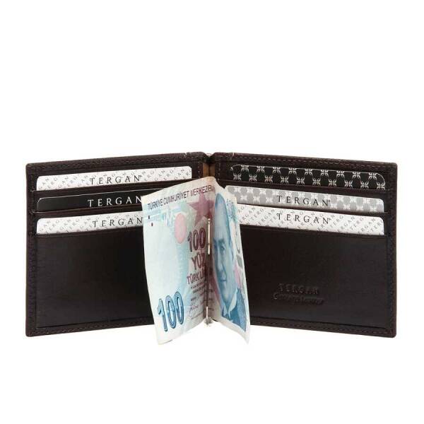 Kahverengi Deri Erkek Cüzdan - S1CE00001399-A98 - 3