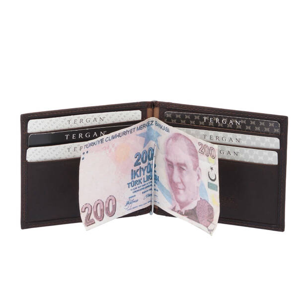 Kahverengi Deri Erkek Cüzdan - S1CE00001399-Q44 - 3