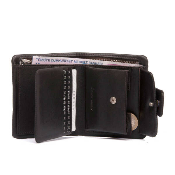 Kahverengi Deri Erkek Cüzdan - S1CE00001404-D38 - 2