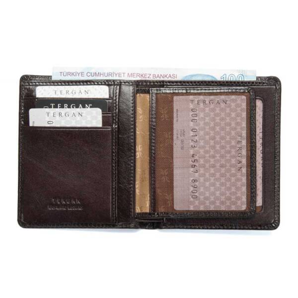 Kahverengi Hakiki Deri Erkek Cüzdan - S1CE00001452-A98 - 2