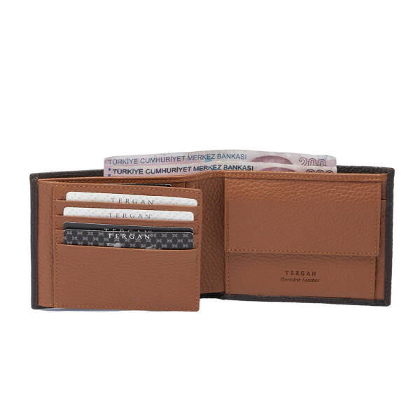 Kahverengi Deri Erkek Cüzdan - S1CE00001465-N99 - 2