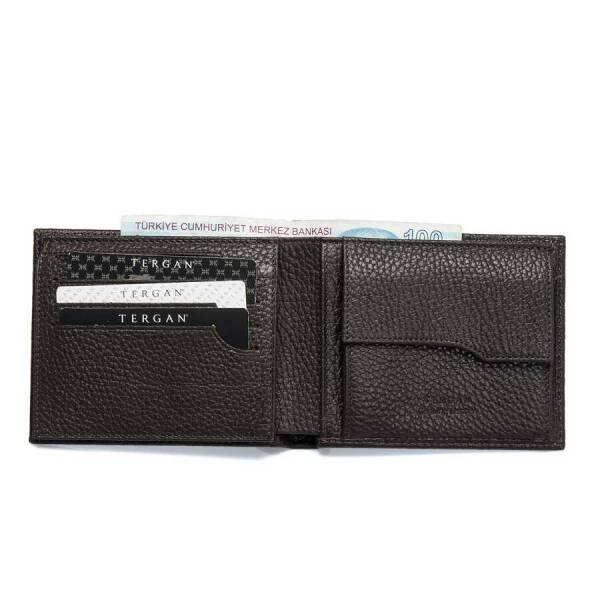 Kahverengi Hakiki Deri Erkek Cüzdan - S1CE00001469-A42 - 2