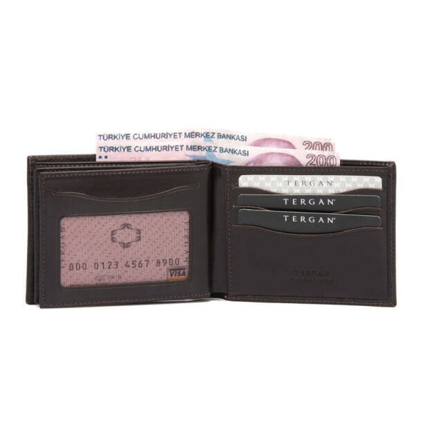 Kahverengi Hakiki Deri Erkek Cüzdan - S1CE00001499-A98 - 2