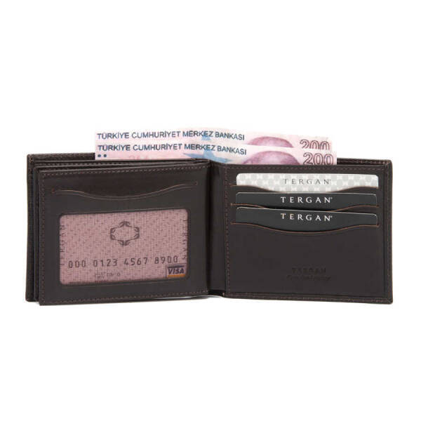 Kahverengi Hakiki Deri Erkek Cüzdan - S1CE00001499-A98 - 2