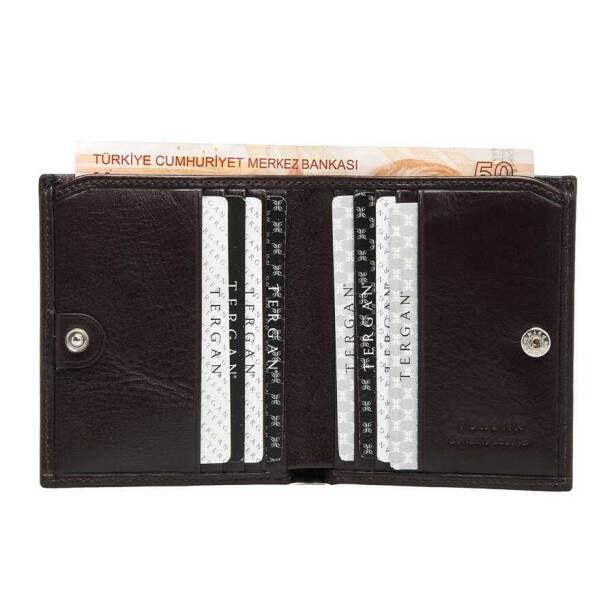 Kahverengi Deri Erkek Cüzdan - S1CE00001500-B07 - 2