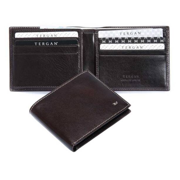 Kahverengi Hakiki Deri Erkek Cüzdan - S1CE00001501-A98 - 2