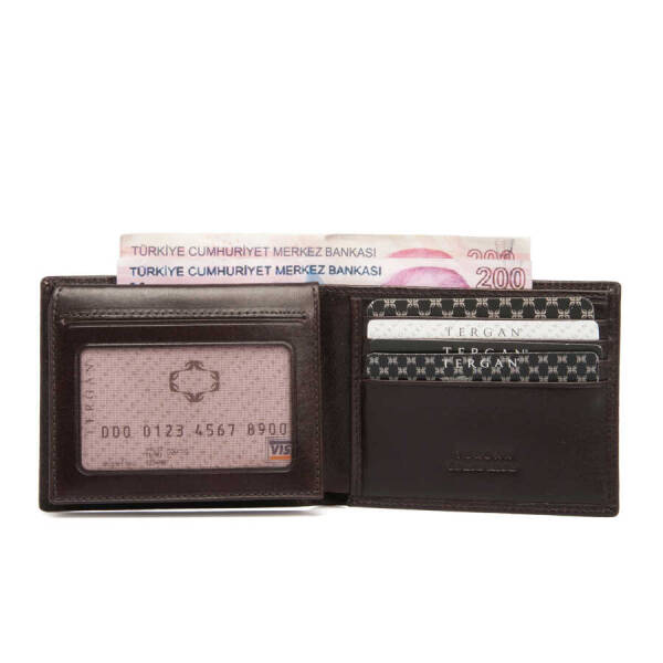 Kahverengi Deri Erkek Cüzdan - S1CE00001502-A98 - 2