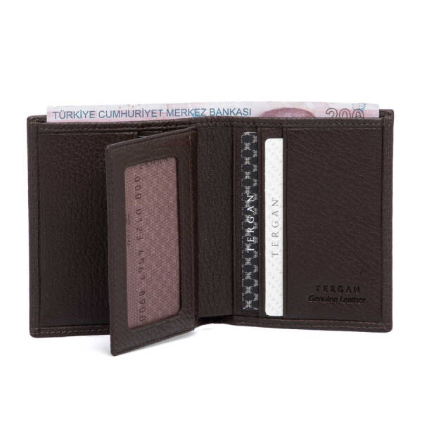 Kahverengi Hakiki Deri Erkek Cüzdan - S1CE00001503-A42 - 3