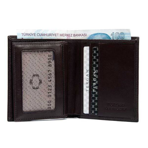 Kahverengi Deri Erkek Cüzdan - S1CE00001503-B07 - 3