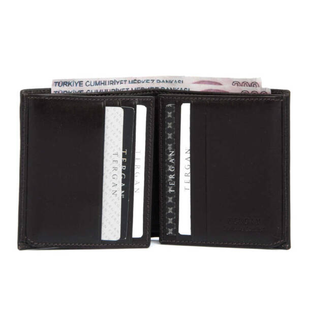 Kahverengi Hakiki Deri Erkek Cüzdan - S1CE00001517-A98 - 2