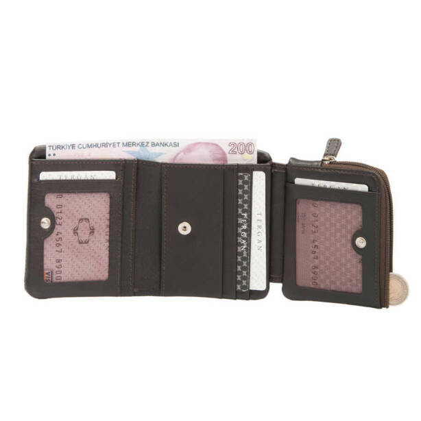 Kahverengi Hakiki Deri Erkek Cüzdan - S1CE00001541-D38 - 3