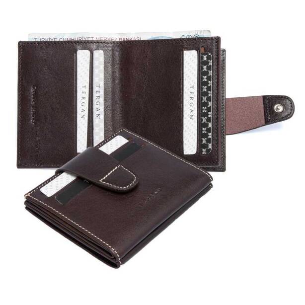 Kahverengi Deri Erkek Cüzdan - S1CE00001544-A98 - 5