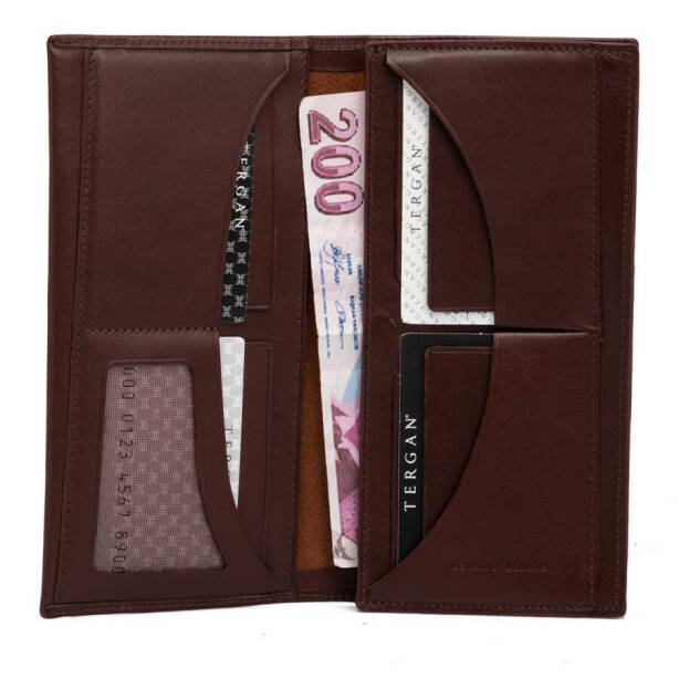 Kahverengi Hakiki Deri Erkek Cüzdan - S1CE00001549-D38 - 2