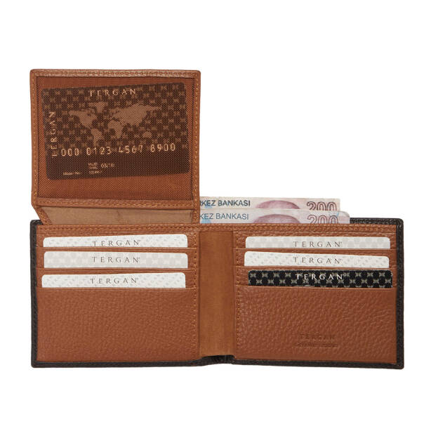 Kahverengi Deri Erkek Cüzdan - S1CE00001648-N99 - 3