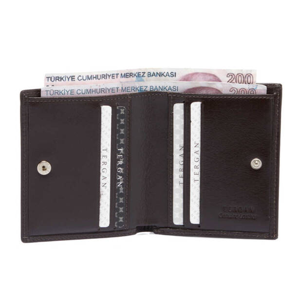 Kahverengi Deri Erkek Cüzdan - S1CE00001649-B07 - 3