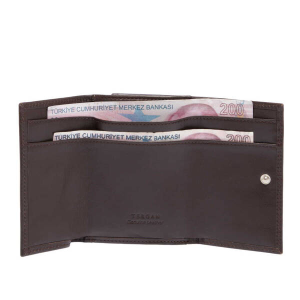 Kahverengi Deri Erkek Cüzdan - S1CE00001650-B07 - 2