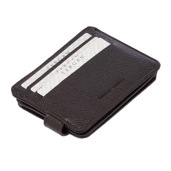 Kahverengi Hakiki Deri Erkek Cüzdan - S1CE00001658-A7P - 4