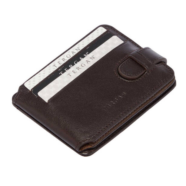 Kahverengi Hakiki Deri Erkek Cüzdan - S1CE00001658-A8K 